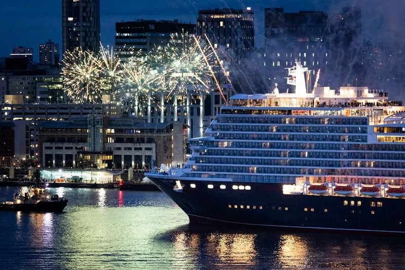 The historic naming ceremony of Queen Anne