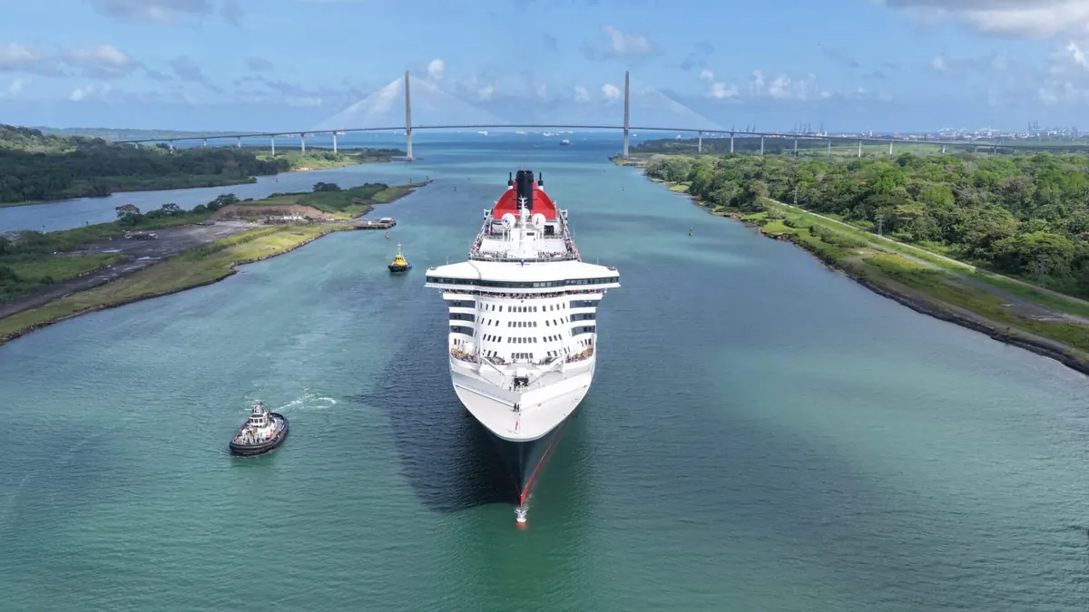 Queen Mary 2 Makes Historic First Transit Through the Panama Canal